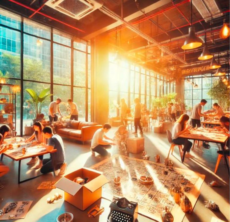 Team-Buildings-Escape-the-Office-Indoor-Cooperação-Espírito-de-Equipa-1